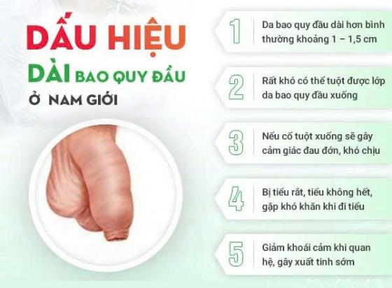 07 DẤU HIỆU DÀI BAO QUY ĐẦU GIÚP NAM GIỚI NHẬN BIẾT CHÍNH XÁC