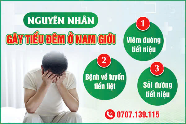 TIỂU ĐÊM Ở NAM GIỚI CẢNH BÁO BỆNH GÌ? CÓ NGUY HIỂM KHÔNG?