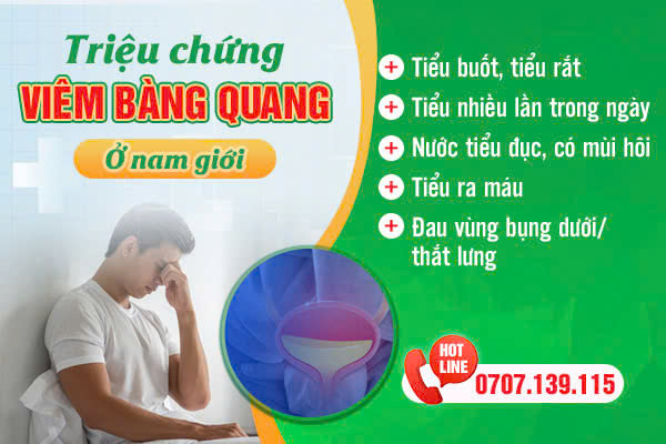 TRIỆU CHỨNG VIÊM BÀNG QUANG Ở NAM GIỚI – NHẬN BIẾT SỚM ĐỂ CHỮA KỊP THỜI